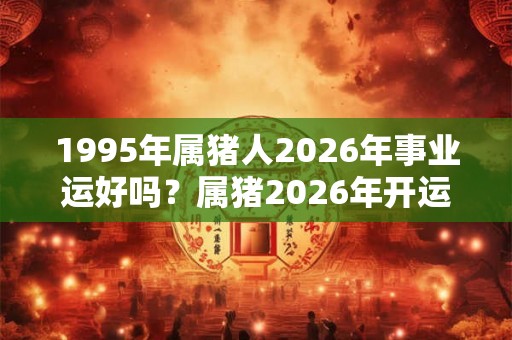 1995年属猪人2026年事业运好吗？属猪2026年开运色？