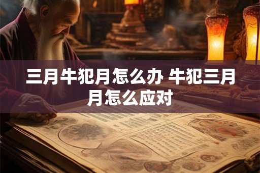 三月牛犯月怎么办 牛犯三月月怎么应对
