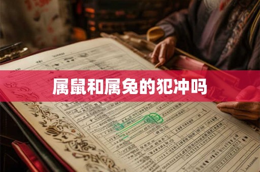 属鼠和属兔的犯冲吗
