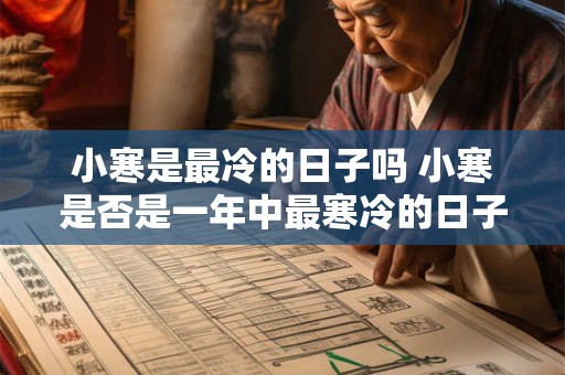 小寒是最冷的日子吗 小寒是否是一年中最寒冷的日子