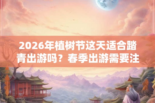 2026年植树节这天适合踏青出游吗？春季出游需要注意什么？