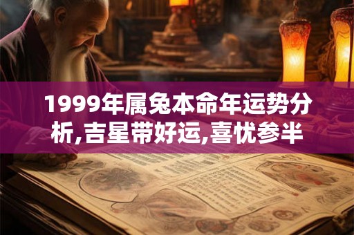 1999年属兔本命年运势分析,吉星带好运,喜忧参半
