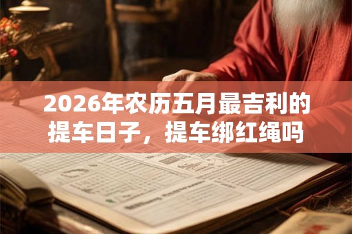 2026年农历五月最吉利的提车日子，提车绑红绳吗