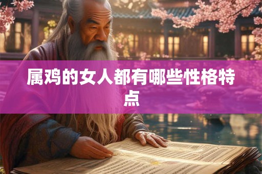 属鸡的女人都有哪些性格特点