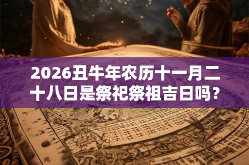 2026丑牛年农历十一月二十八日是祭祀祭祖吉日吗？