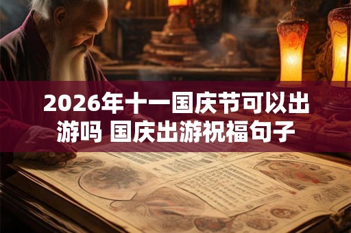 2026年十一国庆节可以出游吗 国庆出游祝福句子