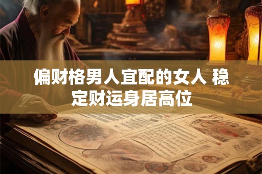 偏财格男人宜配的女人 稳定财运身居高位