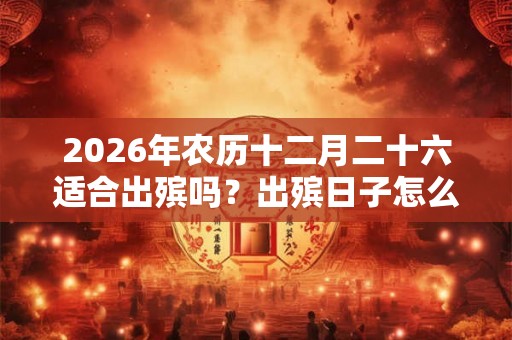 2026年农历十二月二十六适合出殡吗？出殡日子怎么看？
