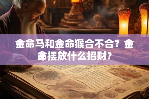 金命马和金命猴合不合？金命摆放什么招财？