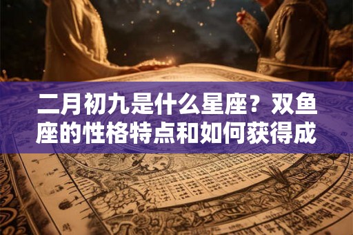 二月初九是什么星座？双鱼座的性格特点和如何获得成功