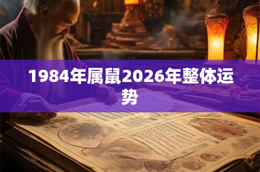 1984年属鼠2026年整体运势