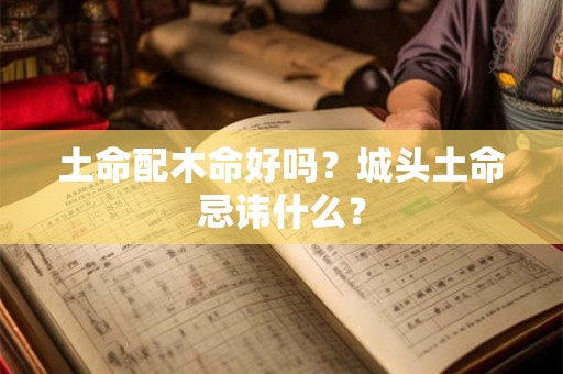 土命配木命好吗？城头土命忌讳什么？