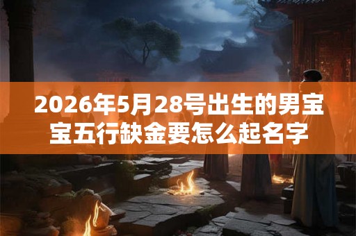 2026年5月28号出生的男宝宝五行缺金要怎么起名字 2026年5月28号出生的男宝宝五行缺金要怎么起名字