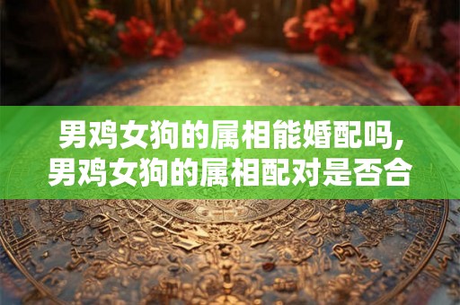 男鸡女狗的属相能婚配吗,男鸡女狗的属相配对是否合适？