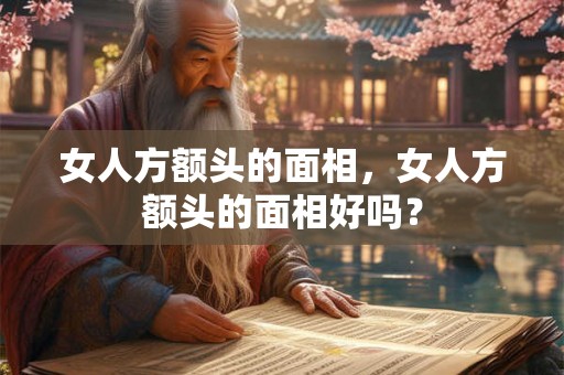 女人方额头的面相，女人方额头的面相好吗？