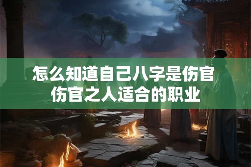 怎么知道自己八字是伤官 伤官之人适合的职业