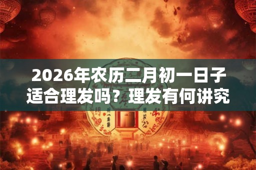 2026年农历二月初一日子适合理发吗？理发有何讲究？
