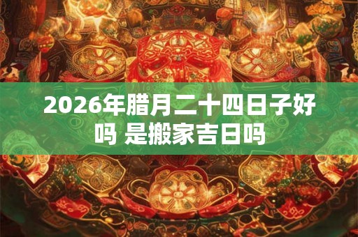 2026年腊月二十四日子好吗 是搬家吉日吗 2026年腊月二十四日子好吗 是搬家吉日吗