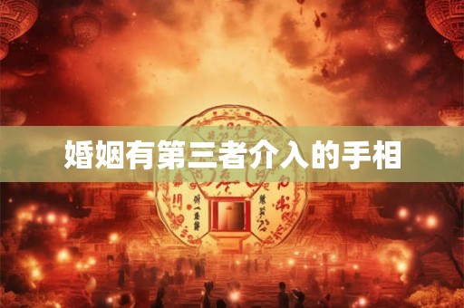 婚姻有第三者介入的手相