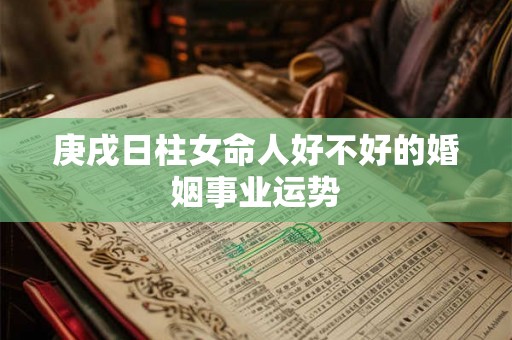 庚戌日柱女命人好不好的婚姻事业运势