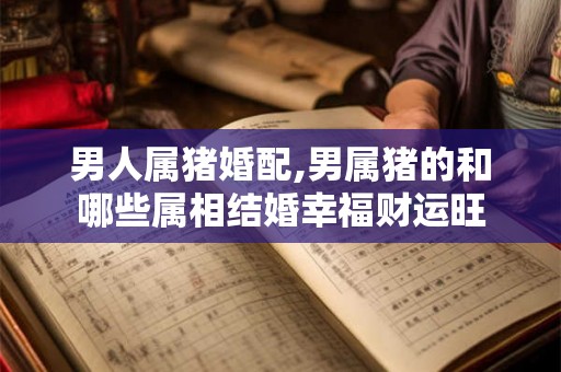 男人属猪婚配,男属猪的和哪些属相结婚幸福财运旺