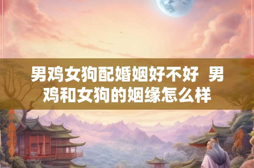 男鸡女狗配婚姻好不好 男鸡和女狗的姻缘怎么样 男鸡女狗配婚姻好不好 男鸡和女狗的姻缘怎么样