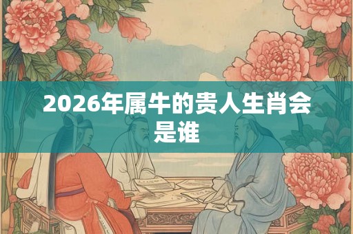 2026年属牛的贵人生肖会是谁