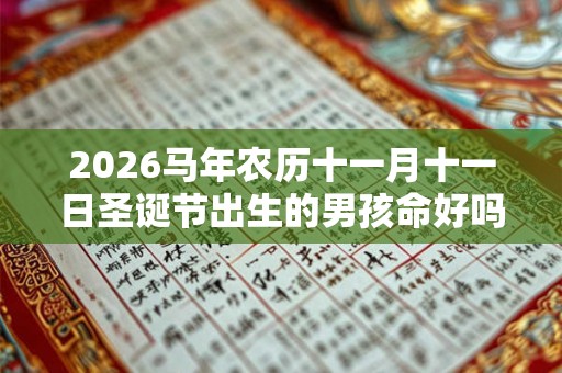 2026马年农历十一月十一日圣诞节出生的男孩命好吗？