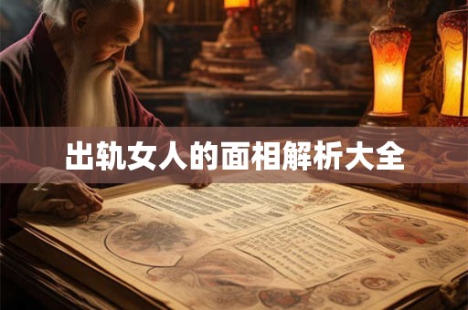 出轨女人的面相解析大全
