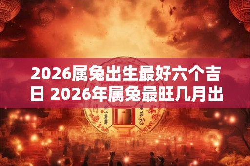 2026属兔出生最好六个吉日 2026年属兔最旺几月出生 2026属兔出生最好六个吉日 2026年属兔最旺几月出生