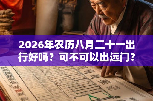 2026年农历八月二十一出行好吗？可不可以出远门？