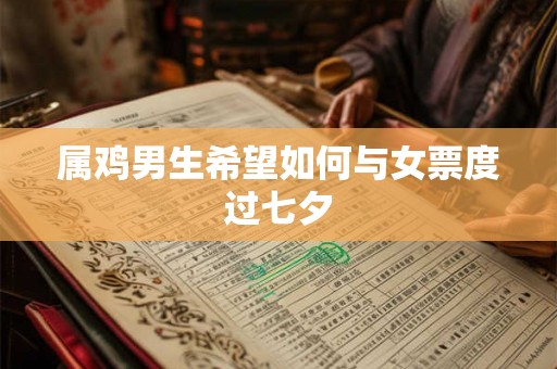 属鸡男生希望如何与女票度过七夕