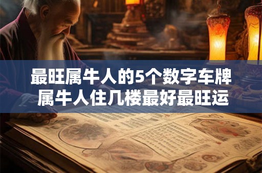 最旺属牛人的5个数字车牌 属牛人住几楼最好最旺运