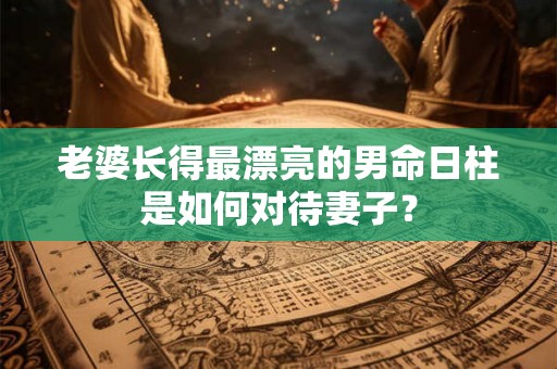 老婆长得最漂亮的男命日柱是如何对待妻子？