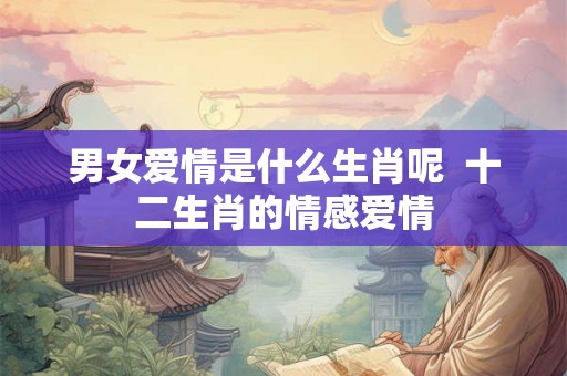 男女爱情是什么生肖呢  十二生肖的情感爱情