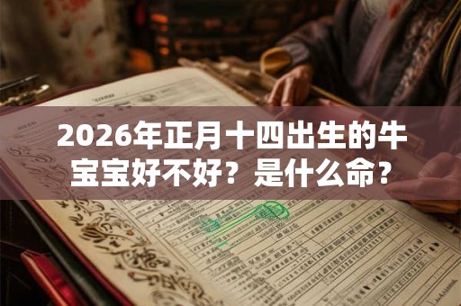 2026年正月十四出生的牛宝宝好不好？是什么命？