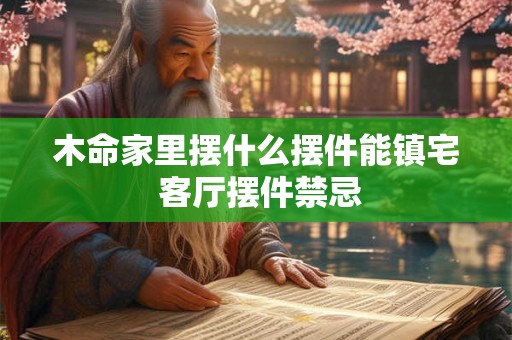 木命家里摆什么摆件能镇宅 客厅摆件禁忌 木命家里摆什么摆件能镇宅 客厅摆件禁忌