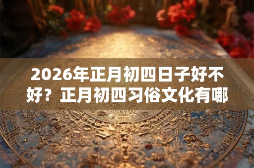 2026年正月初四日子好不好？正月初四习俗文化有哪些？