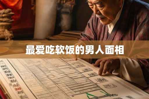 最爱吃软饭的男人面相