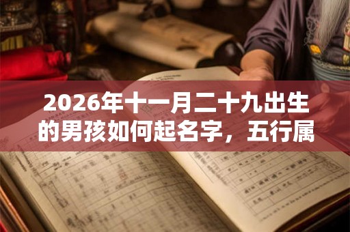 2026年十一月二十九出生的男孩如何起名字,五行属什么 2026年十一月二十九出生的男孩如何起名字,五行属什么