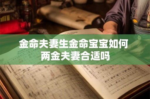 金命夫妻生金命宝宝如何 两金夫妻合适吗 金命夫妻生金命宝宝如何 两金夫妻合适吗