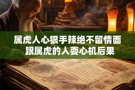 属虎人心狠手辣绝不留情面  跟属虎的人耍心机后果