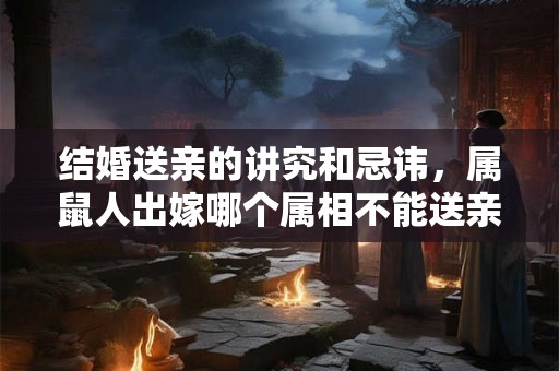 结婚送亲的讲究和忌讳，属鼠人出嫁哪个属相不能送亲