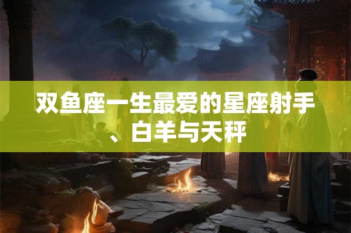 双鱼座一生最爱的星座射手、白羊与天秤