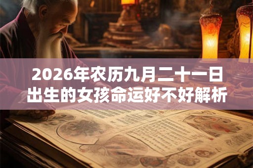2026年农历九月二十一日出生的女孩命运好不好解析 2026年农历九月二十一日出生的女孩命运好不好解析