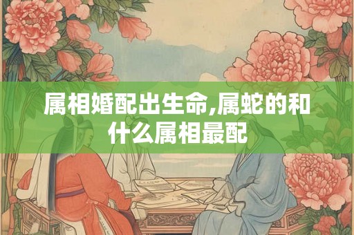 属相婚配出生命,属蛇的和什么属相最配
