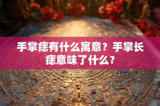 手掌痣有什么寓意？手掌长痣意味了什么？