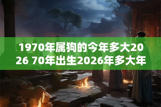 1970年属狗的今年多大2026 70年出生2026年多大年龄