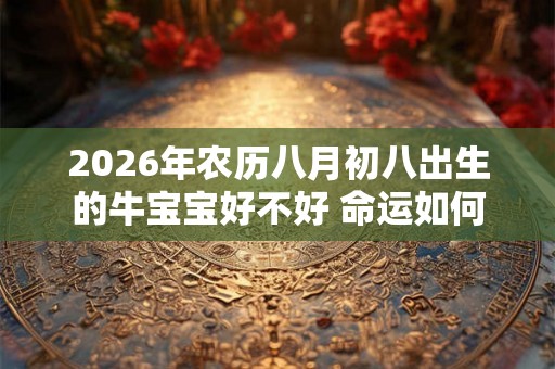2026年农历八月初八出生的牛宝宝好不好 命运如何