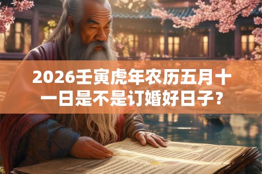 2026壬寅虎年农历五月十一日是不是订婚好日子? 2026壬寅虎年农历五月十一日是不是订婚好日子?
